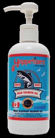 SALMON OIL & FOOD ENHANCERS Wild Alaskan Salmon Oil Fish oil is rich in Omega 3 fatty acids (EPA and DHA).