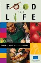 a brochure that includes advice for managing diabetes and to-do lists for before, during, and after a doctor visit Food for Life: Living Well with Diabetes, a booklet describing healthy eating habits