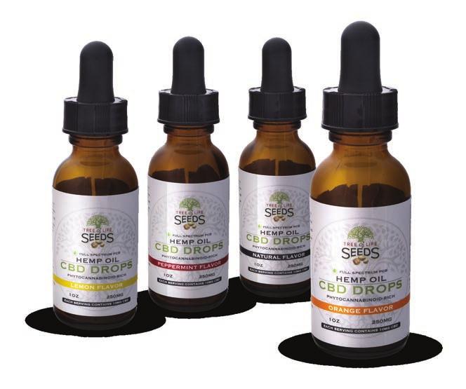 DROPS MOST FLEXIBLE DOSING FAST-ACTING MULTI-USE FULL SPECTRUM PCR HEMP OIL CBD DROPS Tree of Life Seeds Hemp Oil CBD Drops is both our flagship product and our most popular, for good reason.