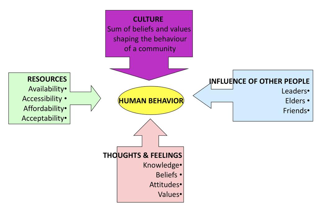 Behaviour change communication: A process of working with individuals, families and communities through different communication channels.