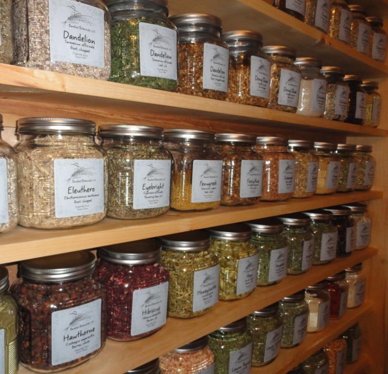 Storage Use amber bottles Freeze dried herbs if space available Keep free of dust Process and jar dried