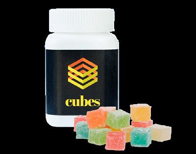 Distillate-based, assortedflavored, chewy bites.