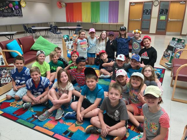 HURRICANE RELIEF Our students participated in a hat day on September 8.