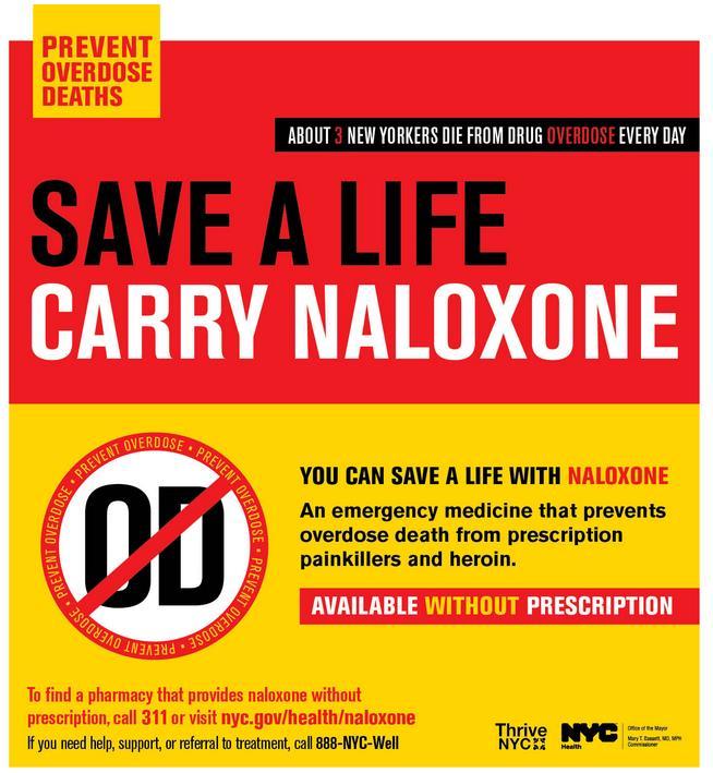 Naloxone expansion Reach high risk populations Equip more public safety officers Encourage organizations to