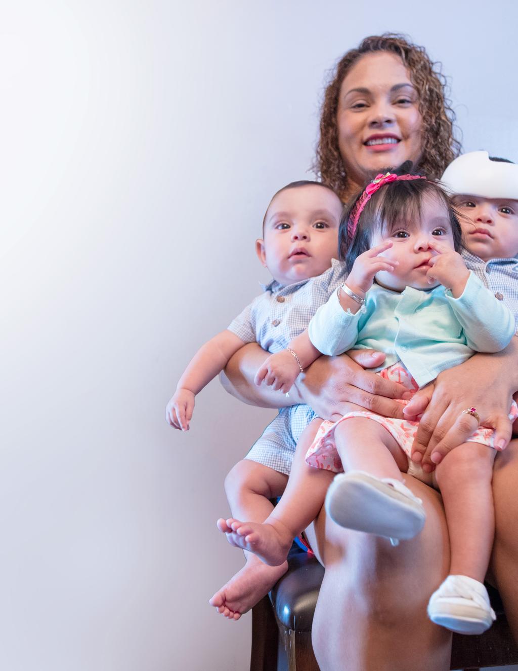 Healthy Heartbeats, Times Three! Rebeca Gomez joined our Medallion plan when she learned she was pregnant. But it was no typical pregnancy: she was carrying triplets.