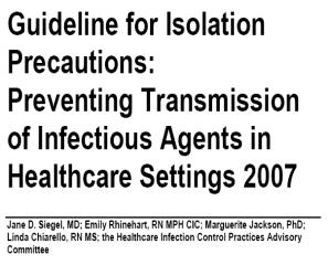 spread on par with HCW and blood safety efforts Entirely preventable Standard Precautions / Aseptic