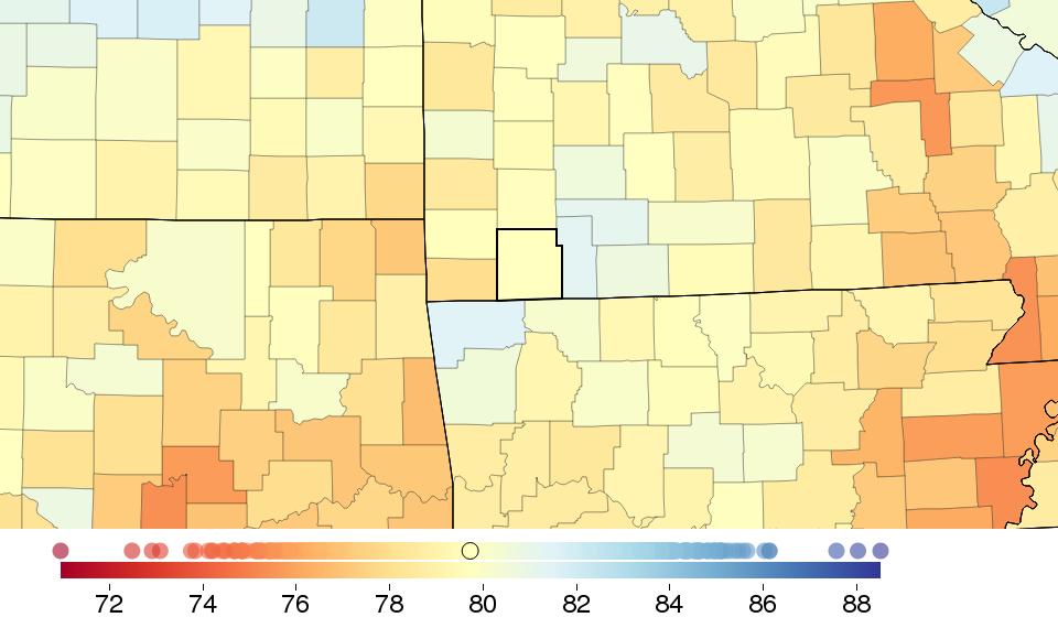 COUNTY PROFILE: Barry County, Missouri US COUNTY PERFORMANCE The Institute for Health Metrics and Evaluation (IHME) at the