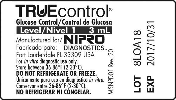 10. Compare result to Control range printed on Strip vial label. If result is in range, System can be used for testing blood. If result does not fall within range, repeat test using a new Strip.