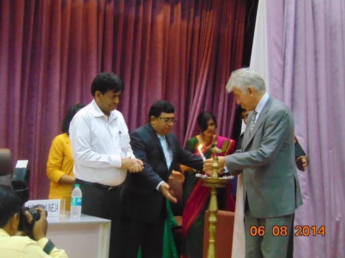 Launch of the India Chapter of International Association for Disability & Oral Health (IADH), took place on September 15, 2014 at Maulana Azad Institute of Dental Sciences,
