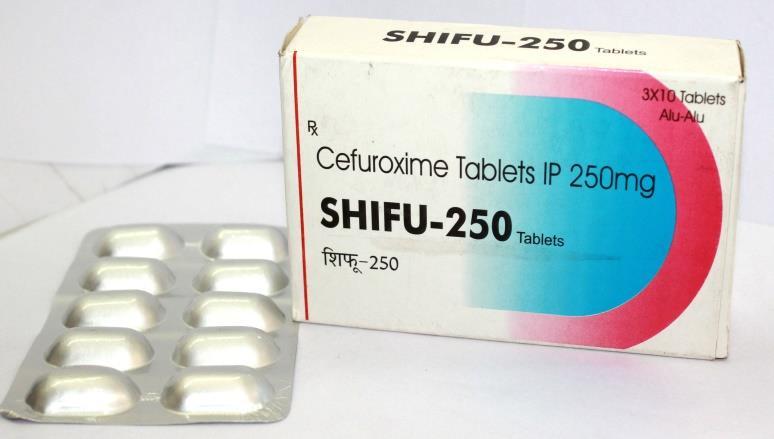 SHIFU-250 CEFUROXIME AXETIL IP