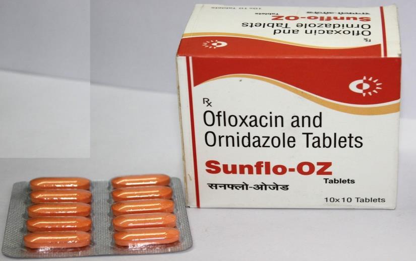 SUNFLO-OZ Ofloxacin IP 200mg +
