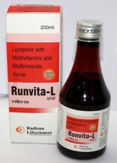 RUNVITA-L Multivitamin + L-Iysine + Lycopene