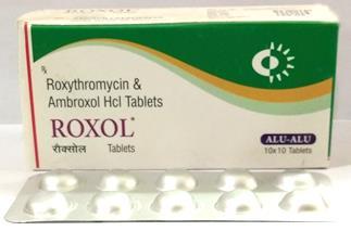 ROXOL "Roxythromycine IP