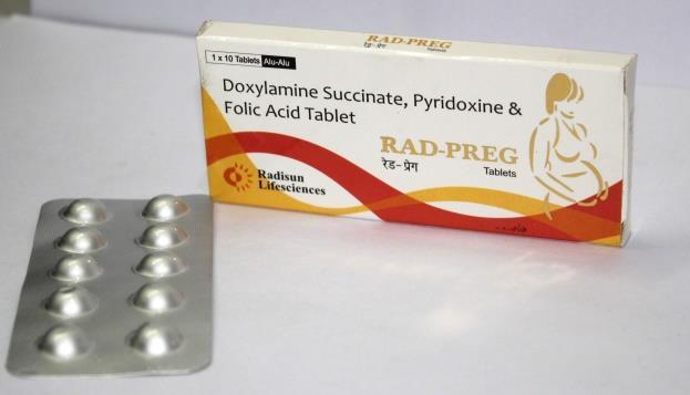 IP 500mg RAD-PREG doxylamine succinate