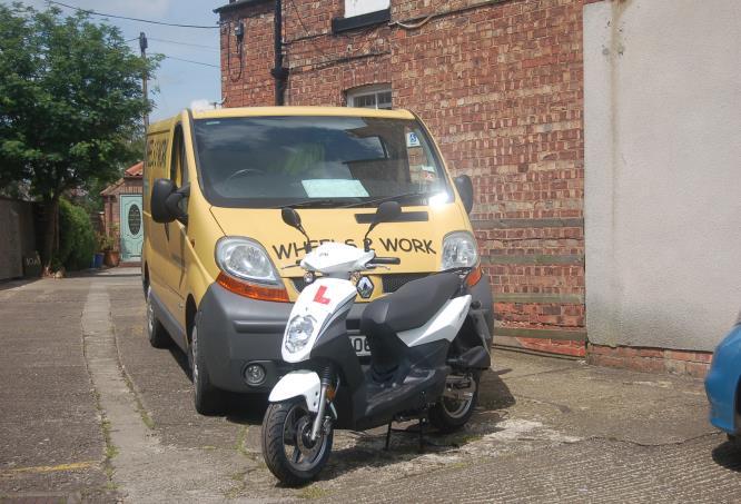 WHEELS 2 WORK The Wheels 2 Work moped loan scheme has helped people get to work, apprenticeships, or training, where no other form of