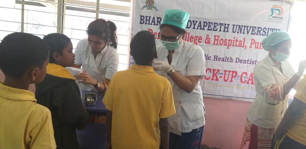The Department of Public Health Dentistry organized and
