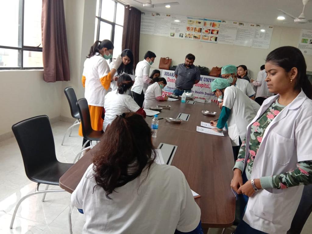 A free dental check up and health awareness camp was