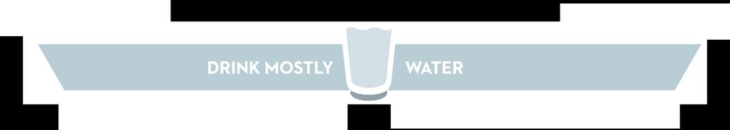Blue Water is the best choice Drinking water is especially important for keeping your fluid levels in balance.