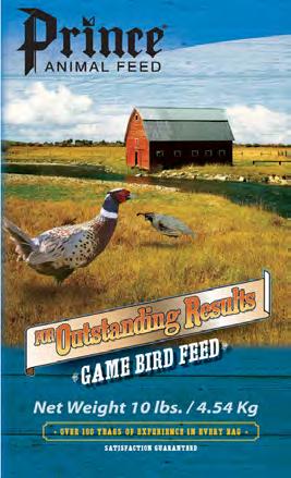 Our game bird feeds are designed to meet the nutritional needs of different classes of birds, including starter feeds, grower feeds and breeder feeds.