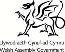 LLYWODRAETH CYNULLIAD CYMRU THE DEPARTMENT FOR REGIONAL DEVELOPMENT NORTHERN IRELAND The