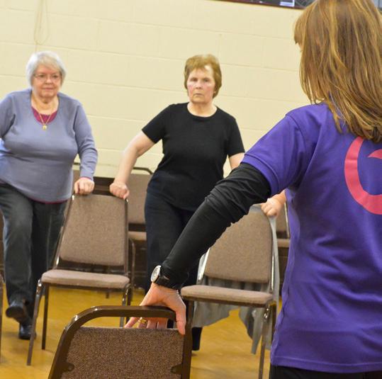 BEEP programmes BEEP activities FALLS PREVENTION This is a gentle exercise programme designed specifically to prevent falls and includes a combination of seated, OTAGO and postural stability
