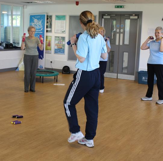 BEEP CIRCUIT Our low impact circuit based class helps improve strength, general fitness, mobility, balance and coordination, ideal for an all abilities