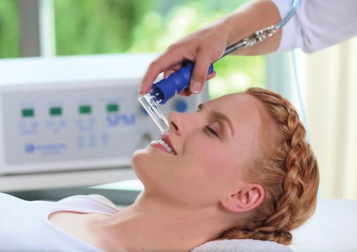 WEYERGANS TECHNOLOGY Suction pump massage SPM - is a combination of cupping and massage (cupping massage). It is a holistically oriented, cosmetic treatment for the face or whole body.