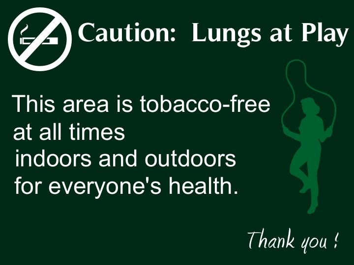 Tobacco-Free Parks and Playgrounds Kit For Herkimer,