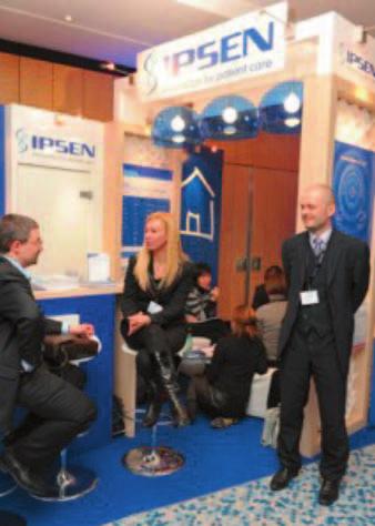 Ipsen was one of seven exhibitors during the conference, which welcomed about 1,300 delegates from around the globe.