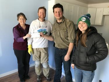 Page 7 January 2018 Big Sky Rotary News F a c e s o f R o t a r y Brad Lancaster is Habitat for Humanity Volunteer of the Year Brad Lancaster began his rotary career as most Rotarians did years ago