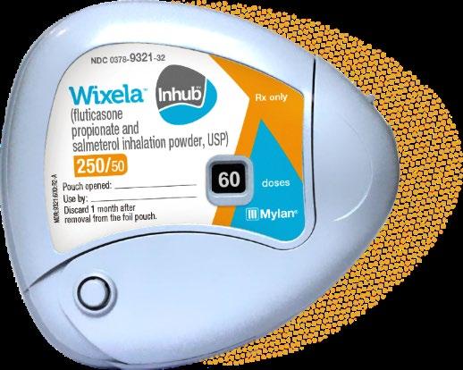 Wixela Inhub is the first FDA-approved therapeutically equivalent generic of ADVAIR