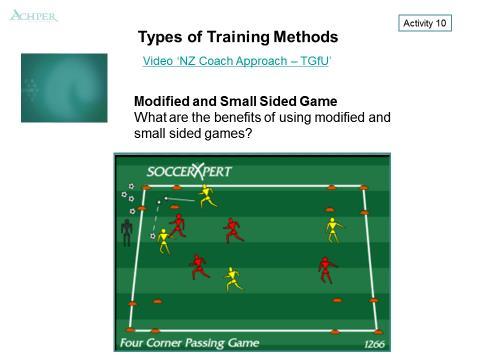 Types of Training Methods (Slides 9 and 10)