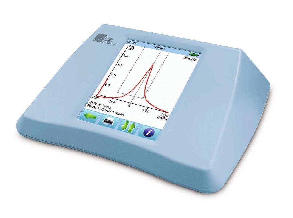 Audiometer Diagnostic tympanometry, ipsilateral and