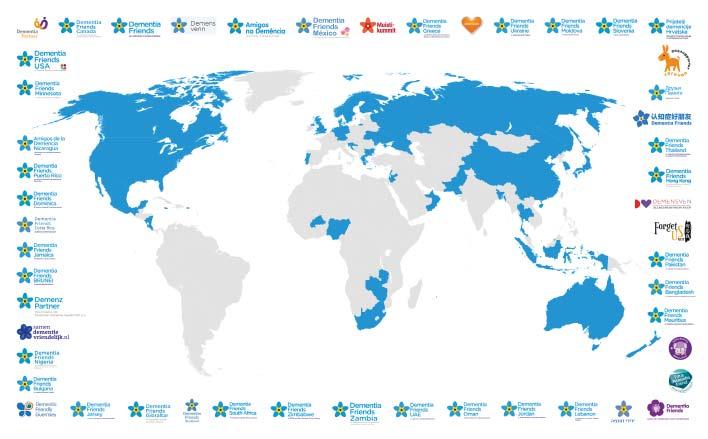 History of the Dementia Friends Program Dementia Friends is a global social action movement established with the goal of changing the way people think, act, and talk about dementia.