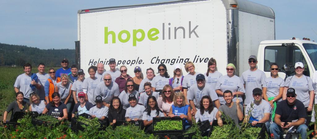 ORGANIZATION Hopelink relies on the work of extraordinarily talented, passionate and diverse staff, board and volunteers to carry out our mission, and we are committed to continuously striving for a