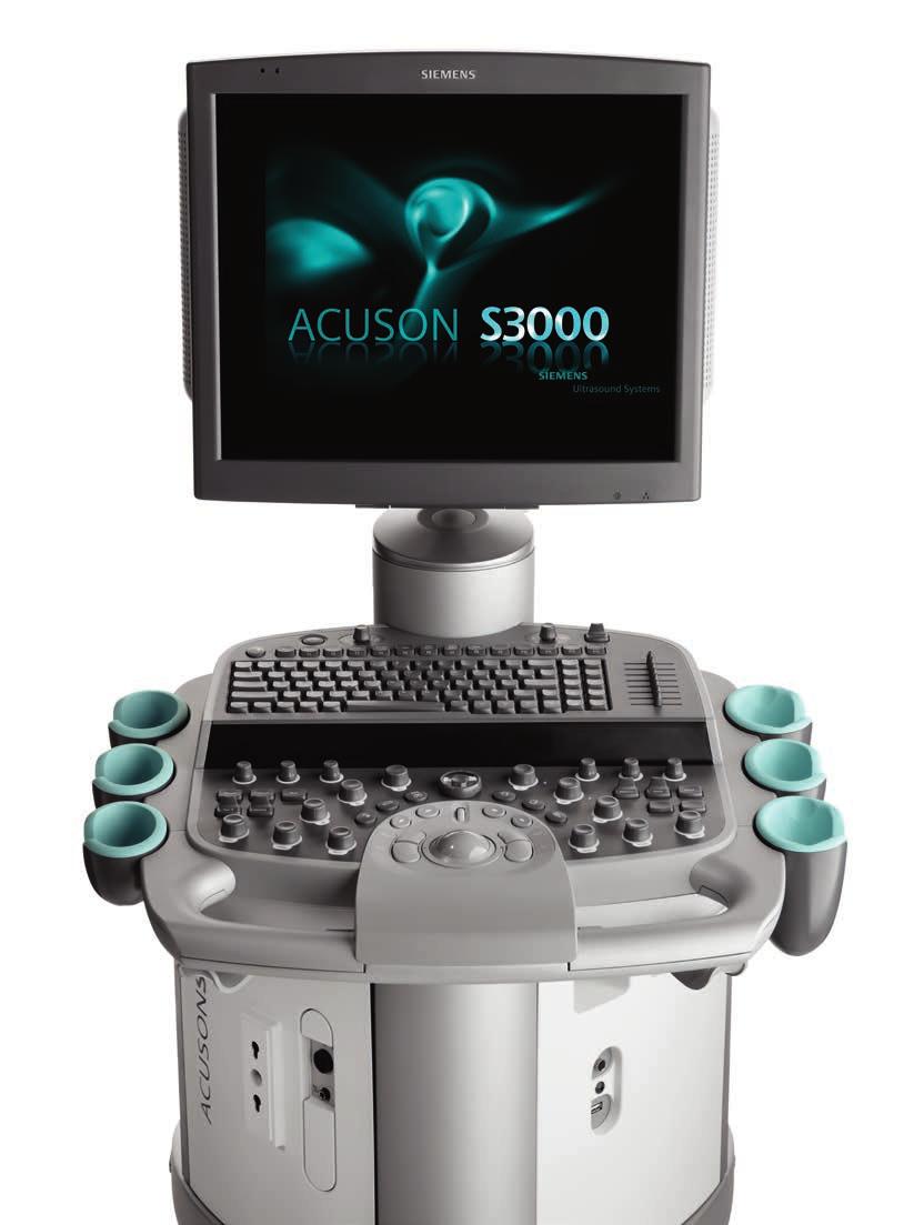 ACUSON S3000 Ultrasound System Table of Contents Introduction ACUSON S3000 System 2 Workflow Excellence Multi-modality Review 4 Practical Technology esiefusion Imaging 10 3D