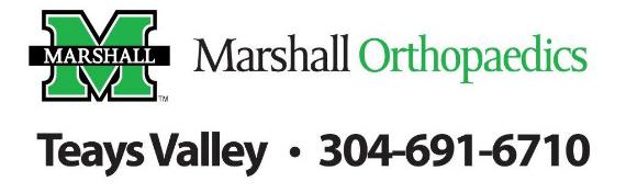 FINANCIAL POLICY Thank you for choosing Marshall Orthopaedics as your healthcare provider. We are committed to providing you with compassionate care with the best possible results.