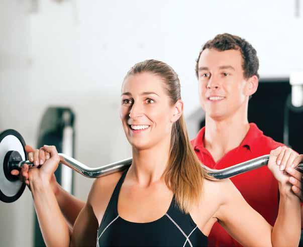 Our Personal Trainers can help you meet your goals by designing programs to meet your specific needs.