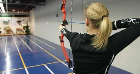 Indoor Archery Indoor Archery is open to participants of all ages. Children under 16 years of age must be accompanied by a parent/guardian at all times.