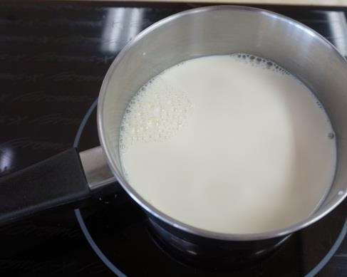 Milk : texture changes during heating Heat causes proteins in milk to precipitate When