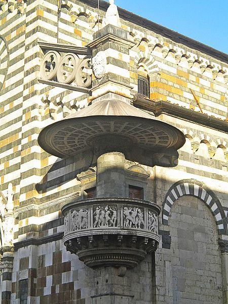 Donatello's pulpit on the