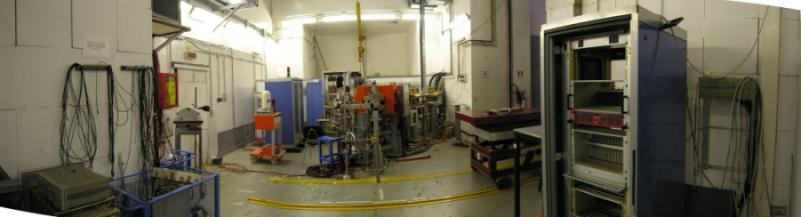 Beam Test Facility(BTF) Infrastructure The Frascati Beam Test Facility infrastructure is a beam extraction line optimized to produce electrons, positrons, photons and neutrons mainly for