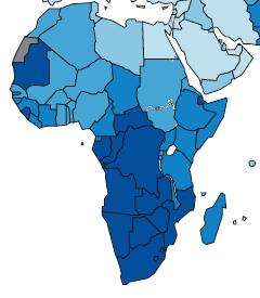 4 million deaths; 30% among those who were HIV positive Burden Incidence rates Regional: