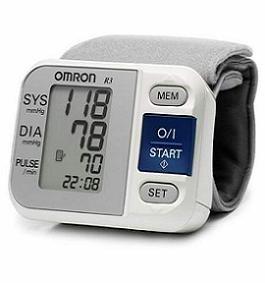 In seconds your blood pressure and pulse are alternately displayed.