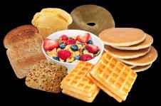 Any noncreditable grains are LESS THAN 2% Education Revised October 2015 55 GRAIN-BASED PRODUCTS, e.g., breads, cereals, waffles, muffins Whole grain is FIRST ingredient listed COMBINATION FOODS, e.