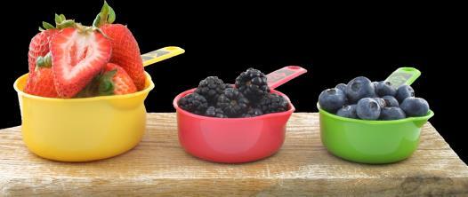 Serving Sizes of Fruits Larger amounts may be served if meals meet weekly DIETARY