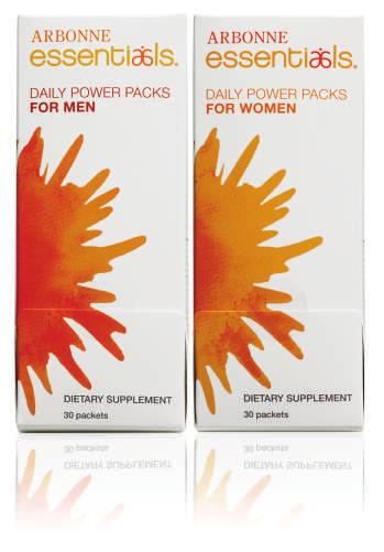 DAILY POWER PACKS FOR MEN DAILY POWER PACKS FOR WOMEN 30 daily health packs lock in freshness and eliminate the need for multiple bottles of vitamins or supplements Each packet contains four
