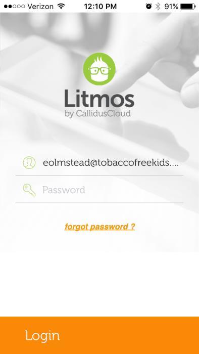 LITMOS: Mobile friendly training platform
