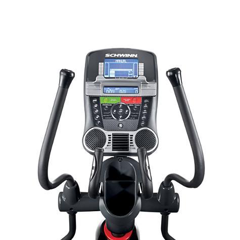 Schwinn Elliptical 430i To watch Product video click here SKU 100373 front driven 6 position manual ramp, approx.