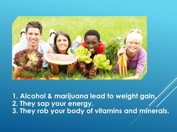 2. Some Behaviors Harm Healthy Eating (Show slide).